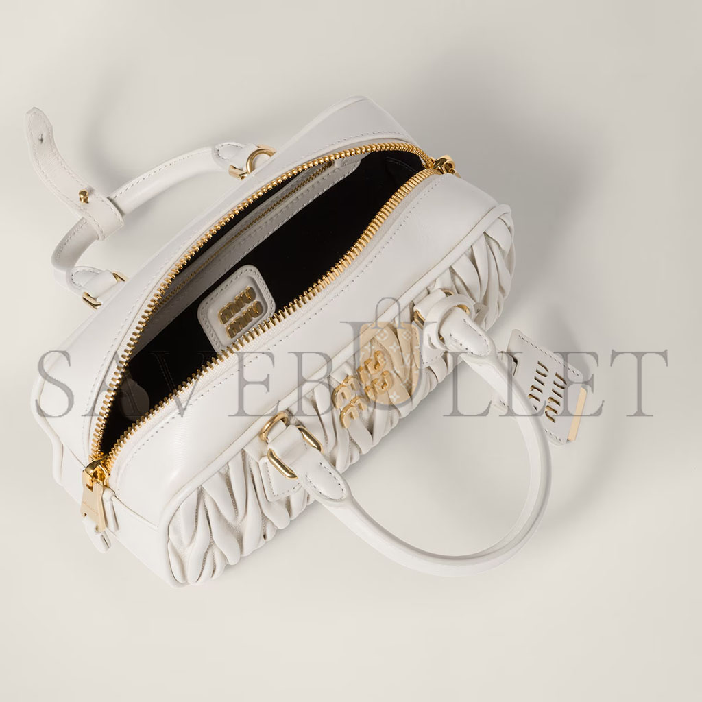 MIU MIU ARCADIE MATELASSÉ NAPPA LEATHER BAG 5BB142 (22*10.5*7.5cm)